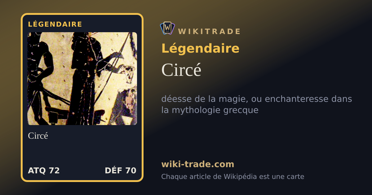 Circé — carte Légendaire