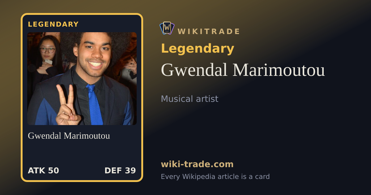 Gwendal Marimoutou — Legendary card