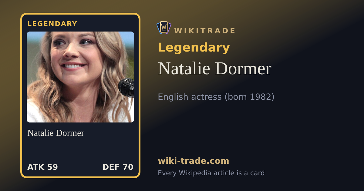 Natalie Dormer — Legendary card