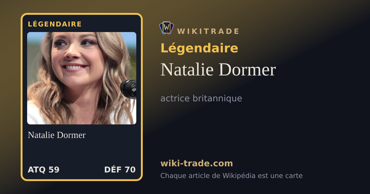Natalie Dormer — carte Légendaire