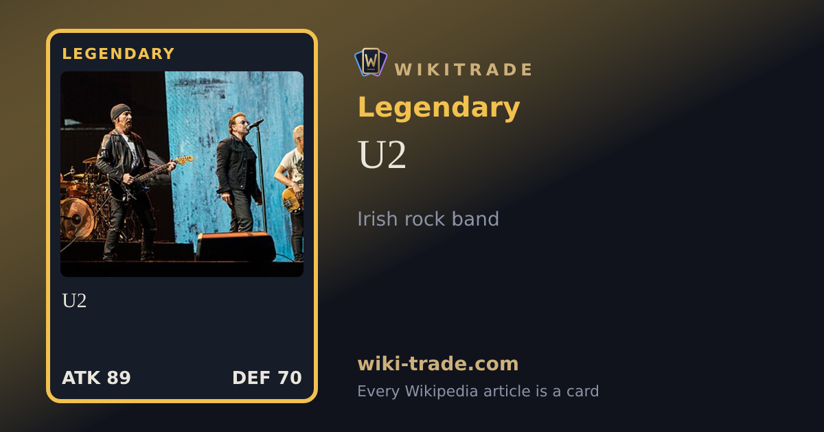 U2 — Legendary card