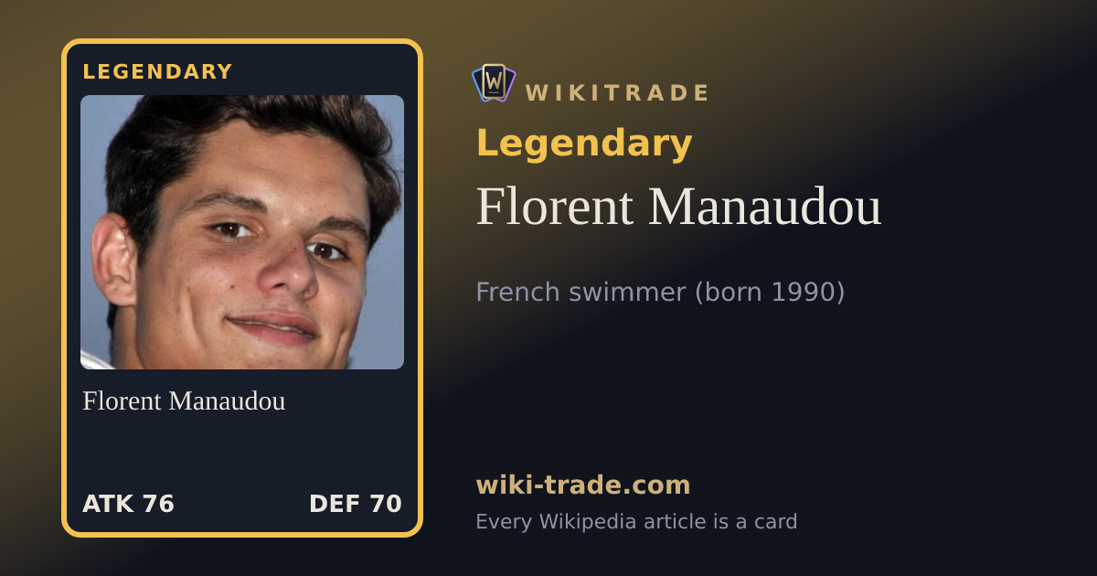 Florent Manaudou — Legendary card