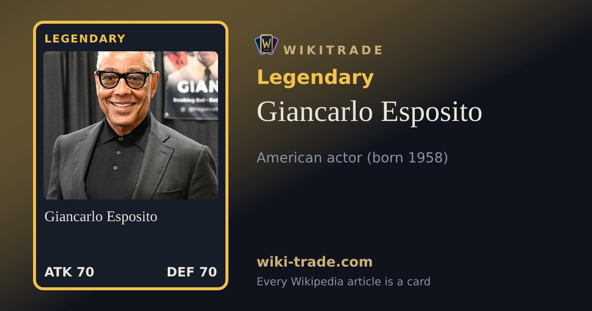 Giancarlo Esposito — Legendary card