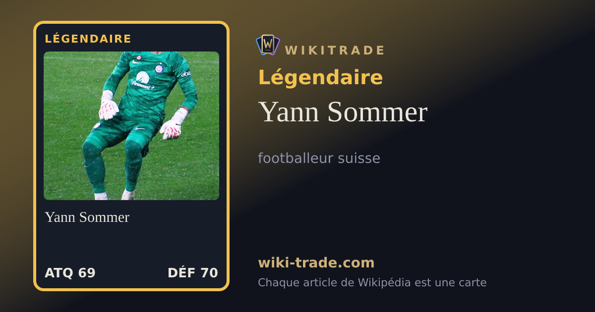Yann Sommer — carte Légendaire