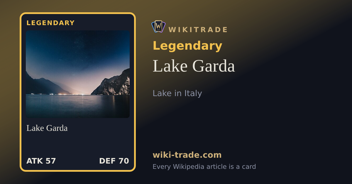 Lake Garda — Legendary card