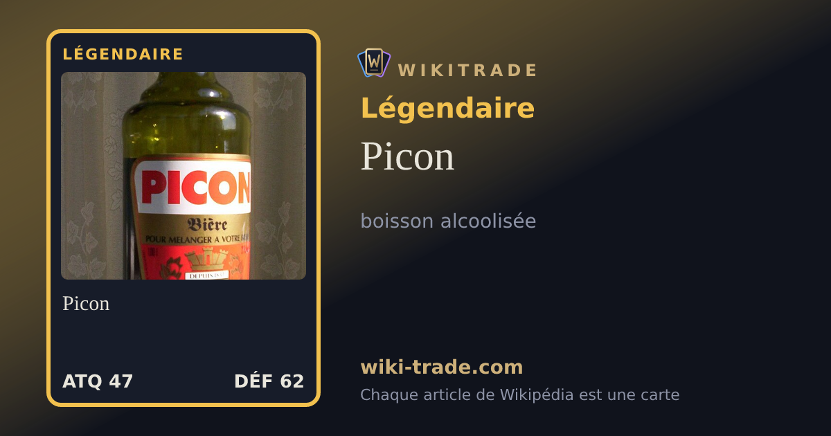 Picon — carte Légendaire