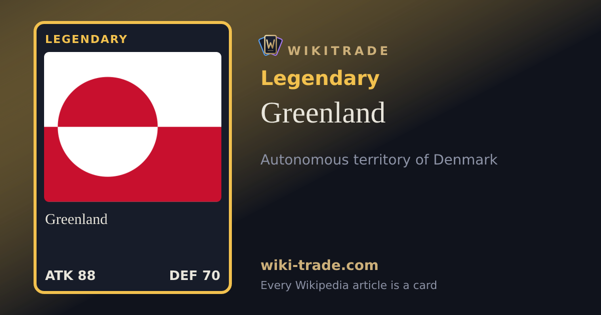 Greenland — Legendary card
