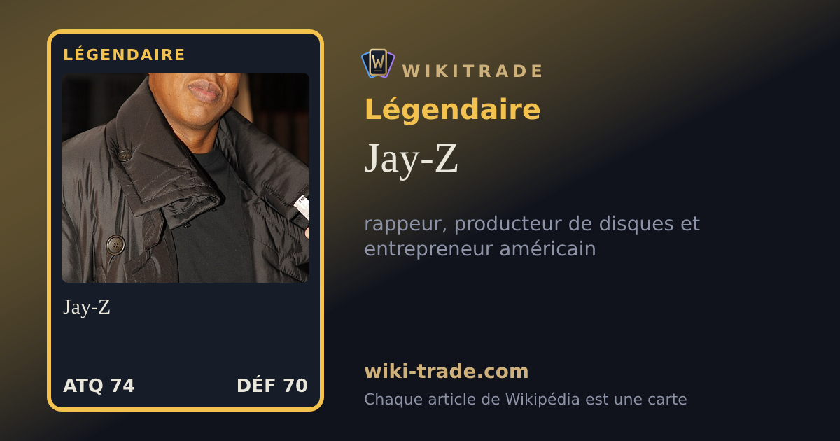 Jay-Z — carte Légendaire