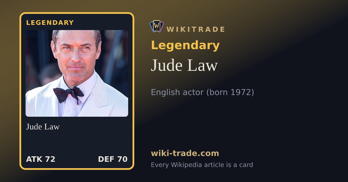 Jude Law — Legendary card