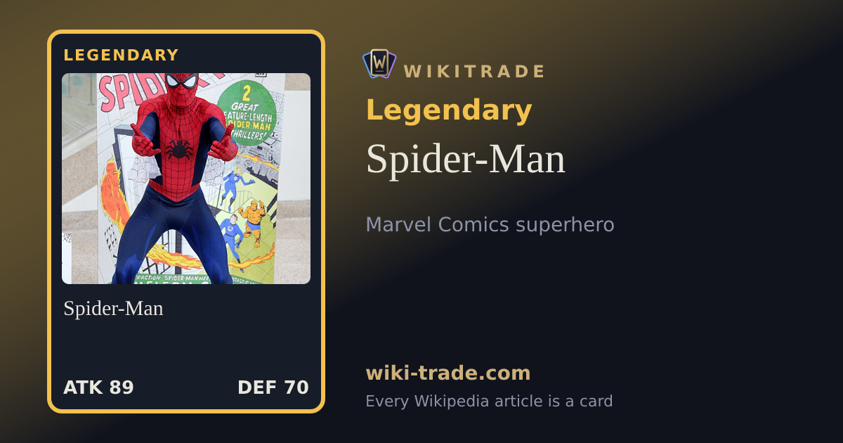 Spider-Man — Legendary card