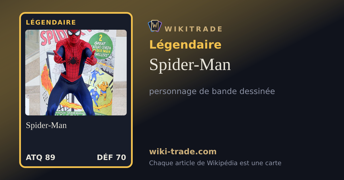 Spider-Man — carte Légendaire