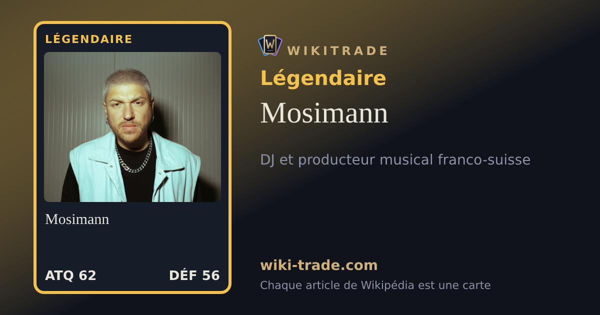Mosimann — carte Légendaire