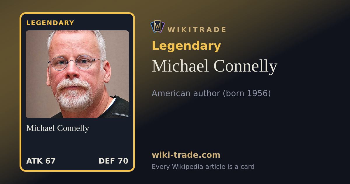 Michael Connelly — Legendary card