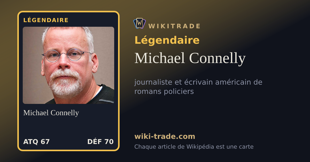Michael Connelly — carte Légendaire