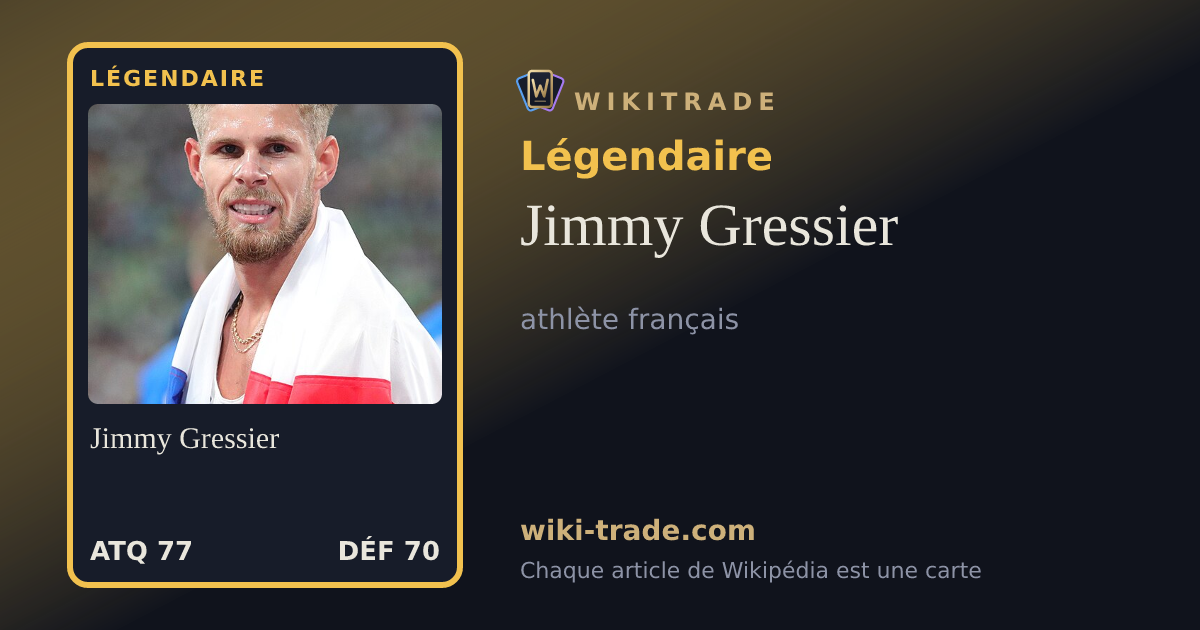 Jimmy Gressier — carte Légendaire