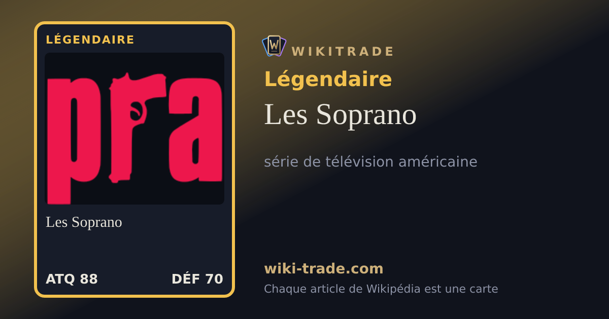 Les Soprano — carte Légendaire