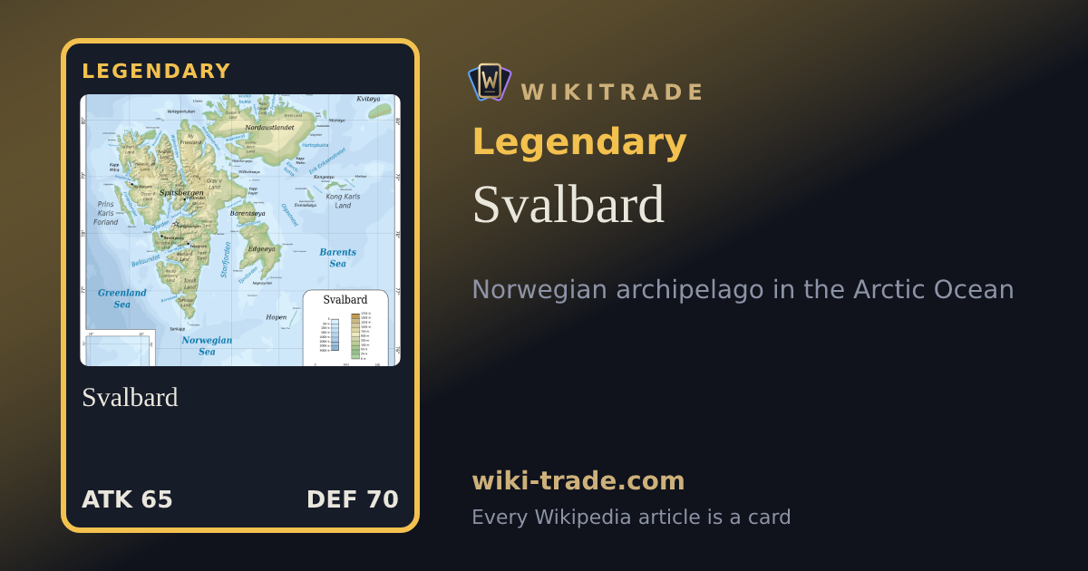 Svalbard — Legendary card