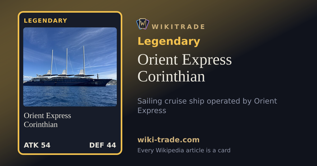 Orient Express Corinthian — Legendary card