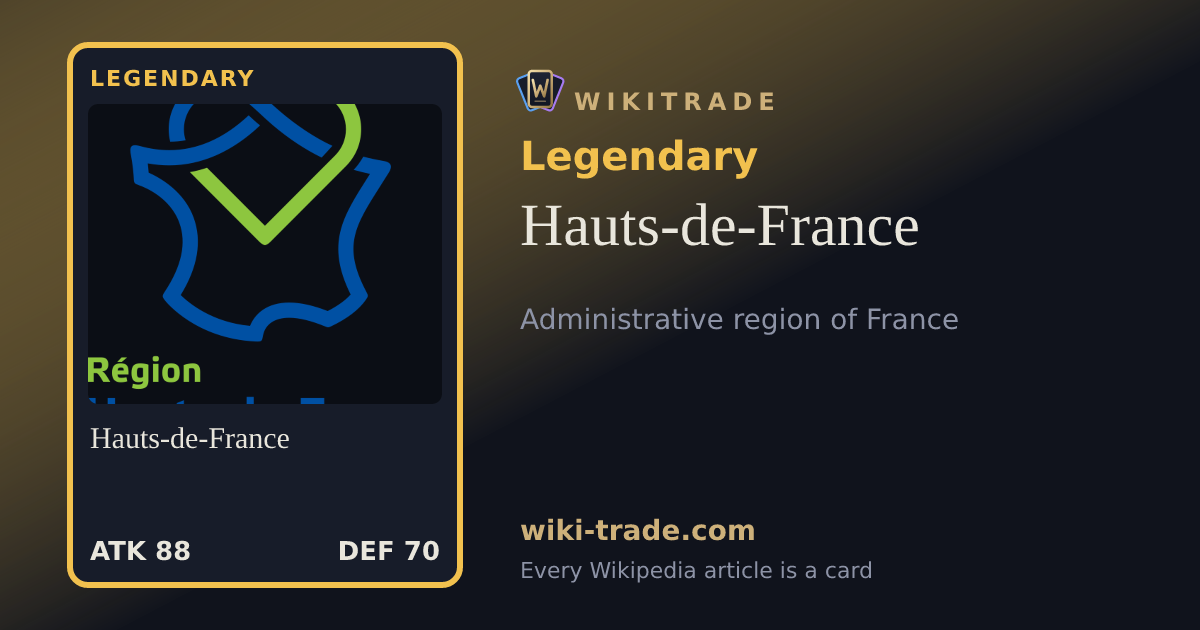 Hauts-de-France — Legendary card
