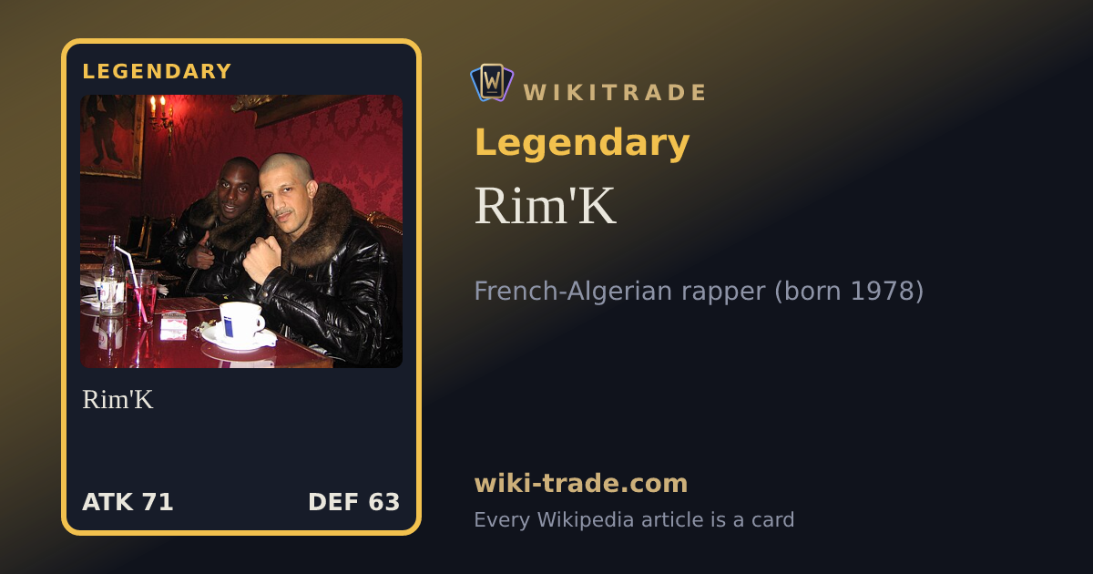 Rim'K — Legendary card