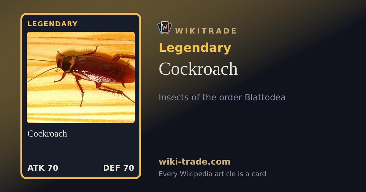 Cockroach — Legendary card