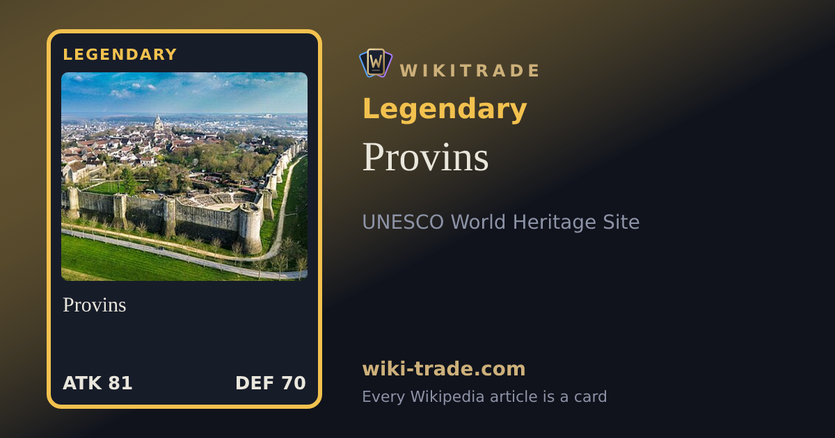 Provins — Legendary card
