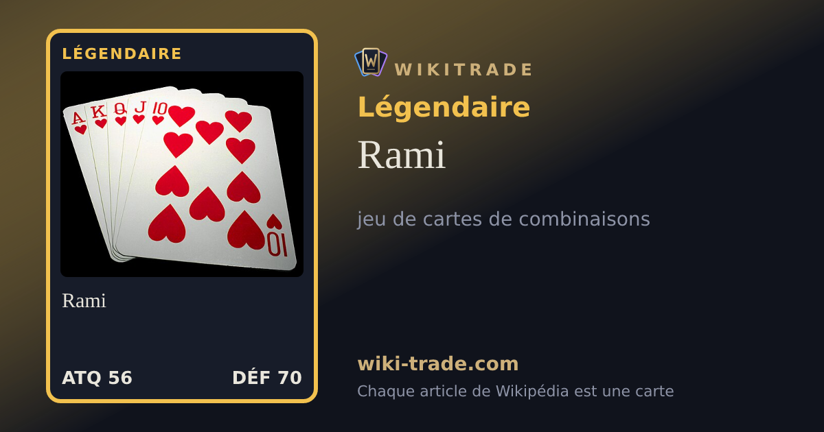 Rami — carte Légendaire