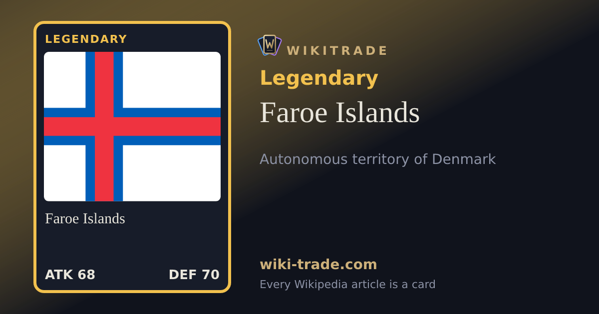 Faroe Islands — Legendary card