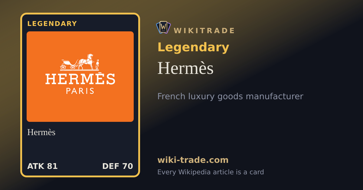Hermès — Legendary card