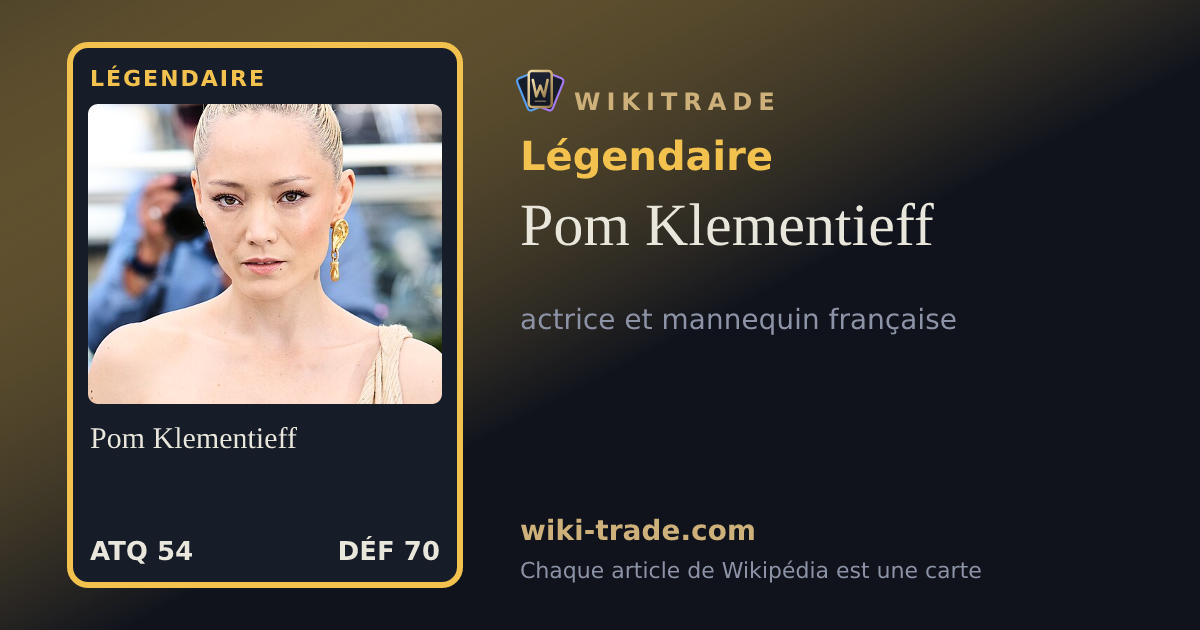 Pom Klementieff — carte Légendaire