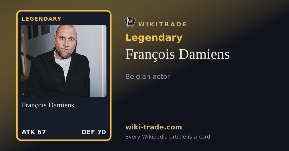 François Damiens — Legendary card