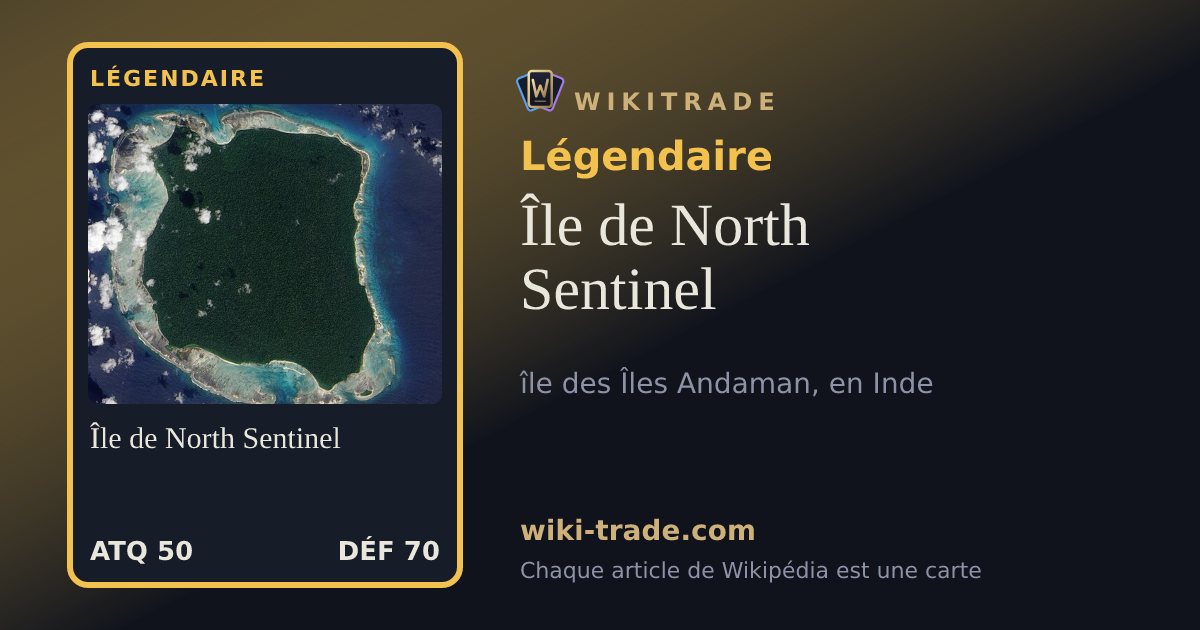 Île de North Sentinel — carte Légendaire