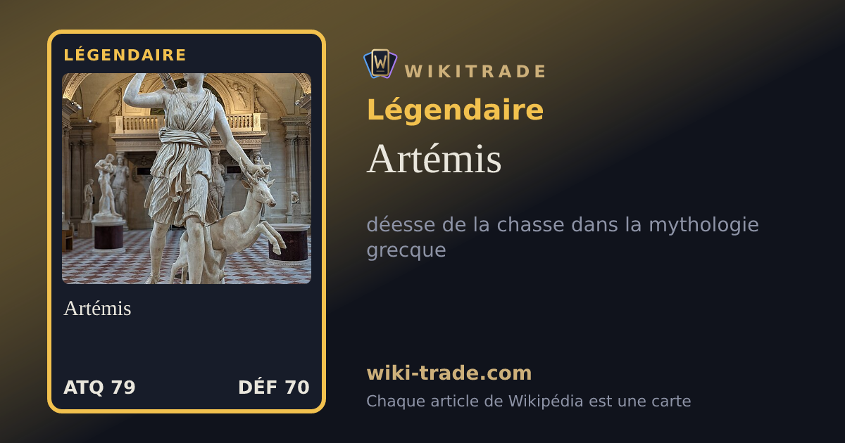Artémis — carte Légendaire