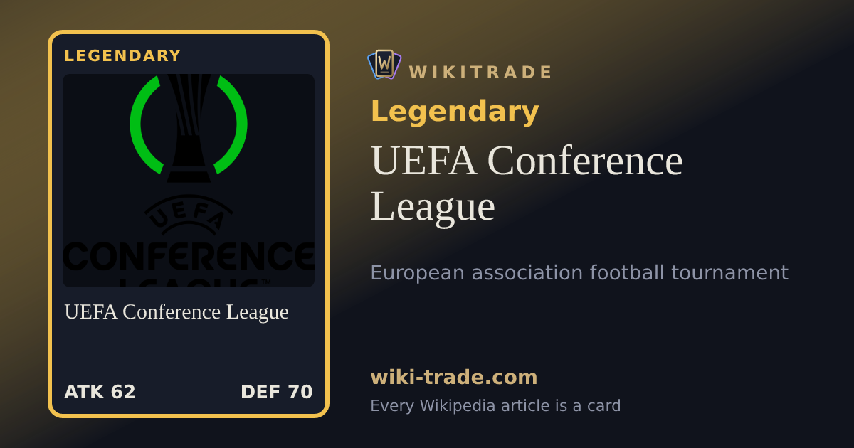 UEFA Conference League — Legendary card