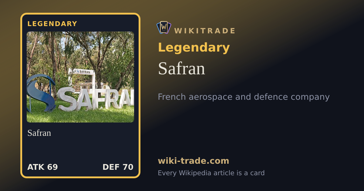 Safran — Legendary card