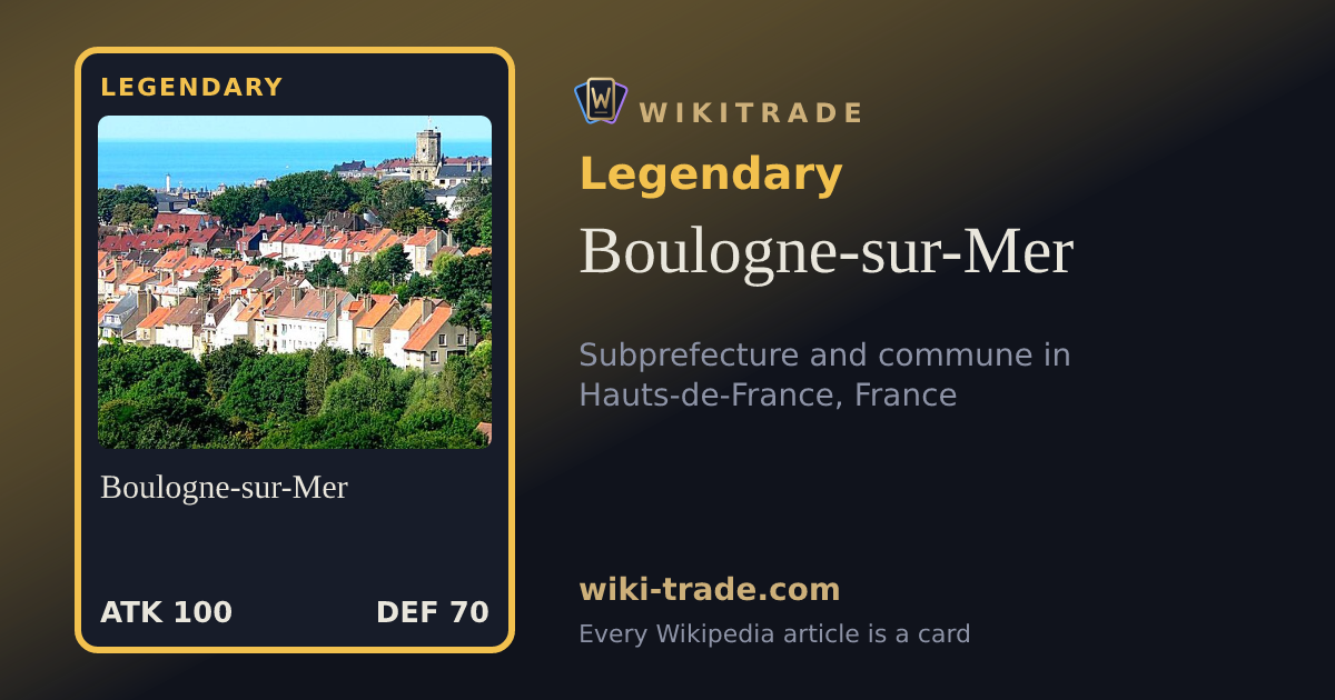 Boulogne-sur-Mer — Legendary card