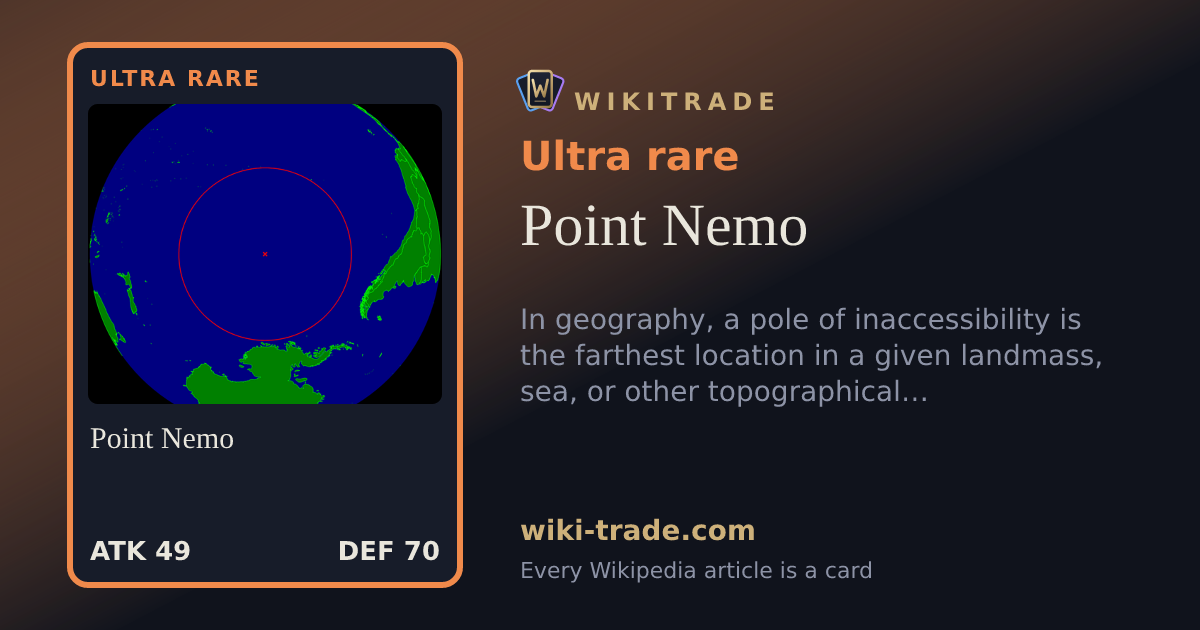 Point Nemo — Ultra rare card