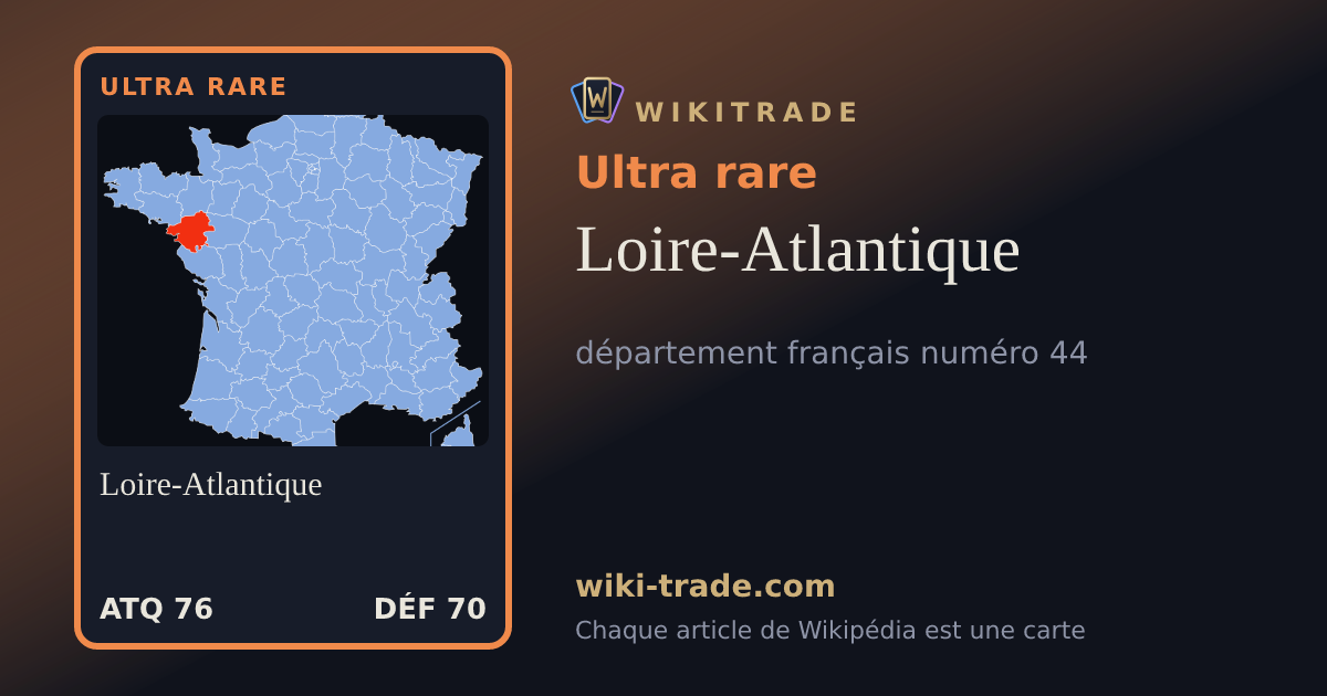 Loire-Atlantique — carte Ultra rare