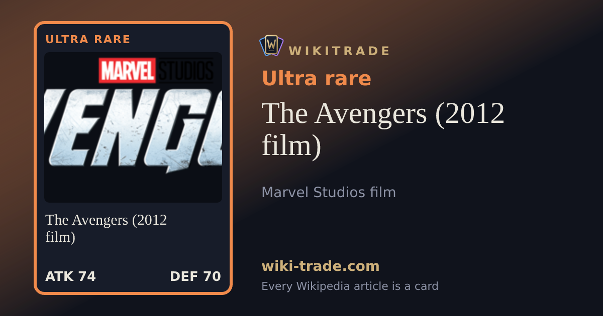 The Avengers (2012 film) — Ultra rare card