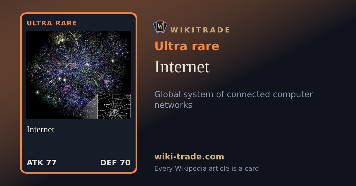 Internet — Ultra rare card