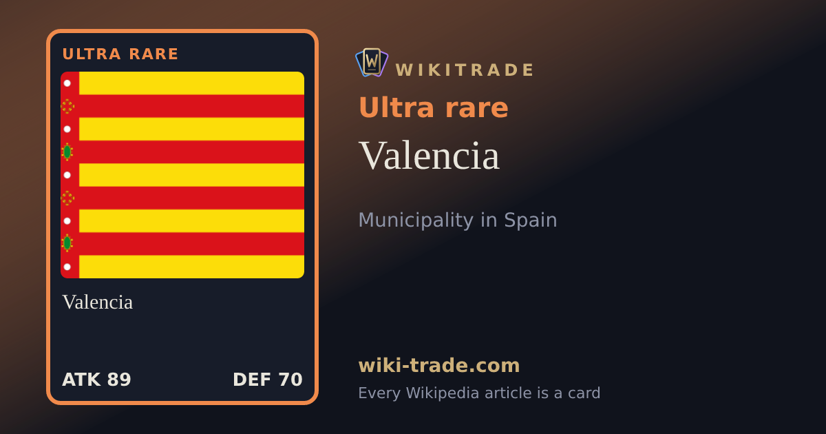 Valencia — Ultra rare card