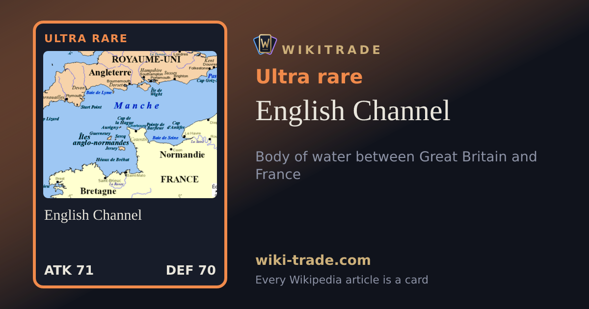 English Channel — Ultra rare card