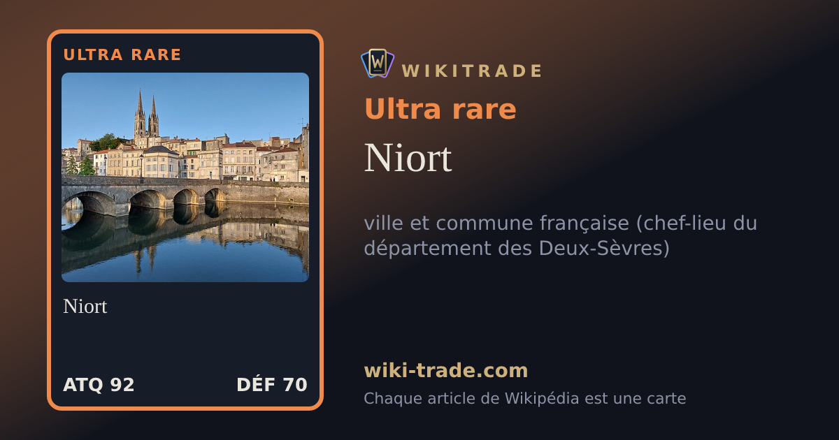 Niort — carte Ultra rare