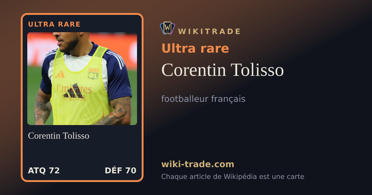 Corentin Tolisso — carte Ultra rare