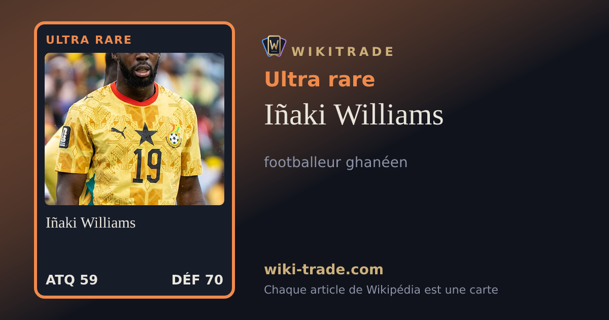 Iñaki Williams — carte Ultra rare