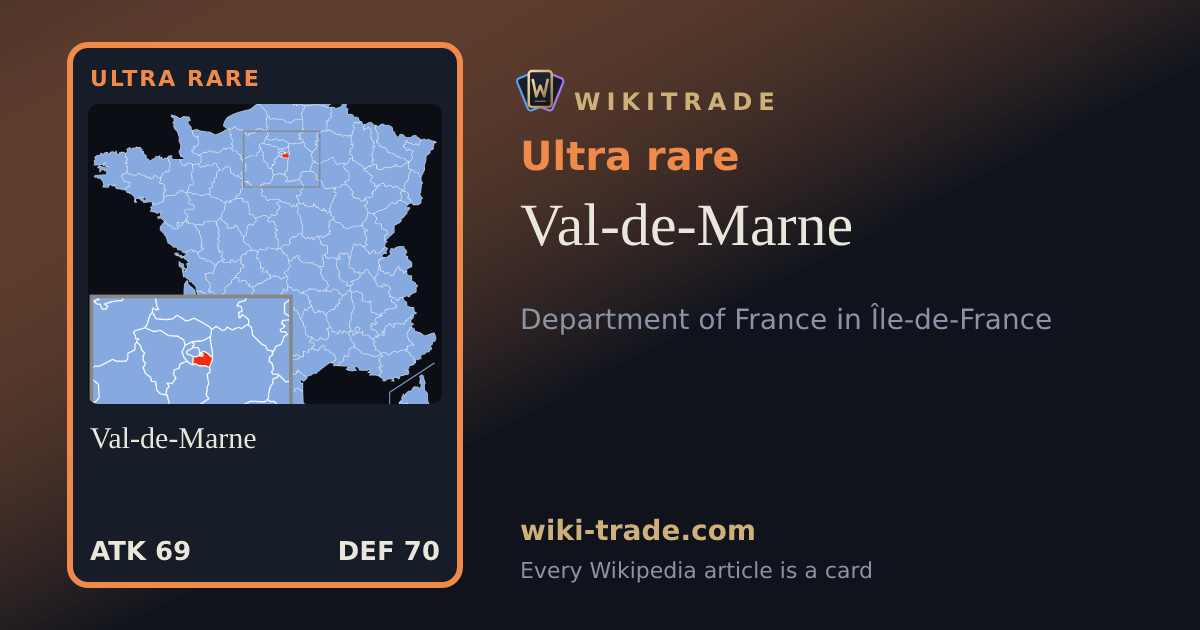 Val-de-Marne — Ultra rare card