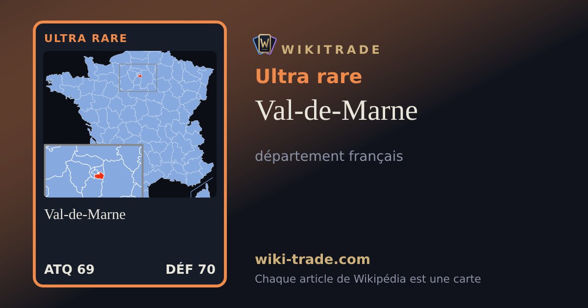 Val-de-Marne — carte Ultra rare