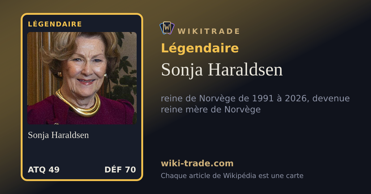 Sonja Haraldsen — carte Légendaire