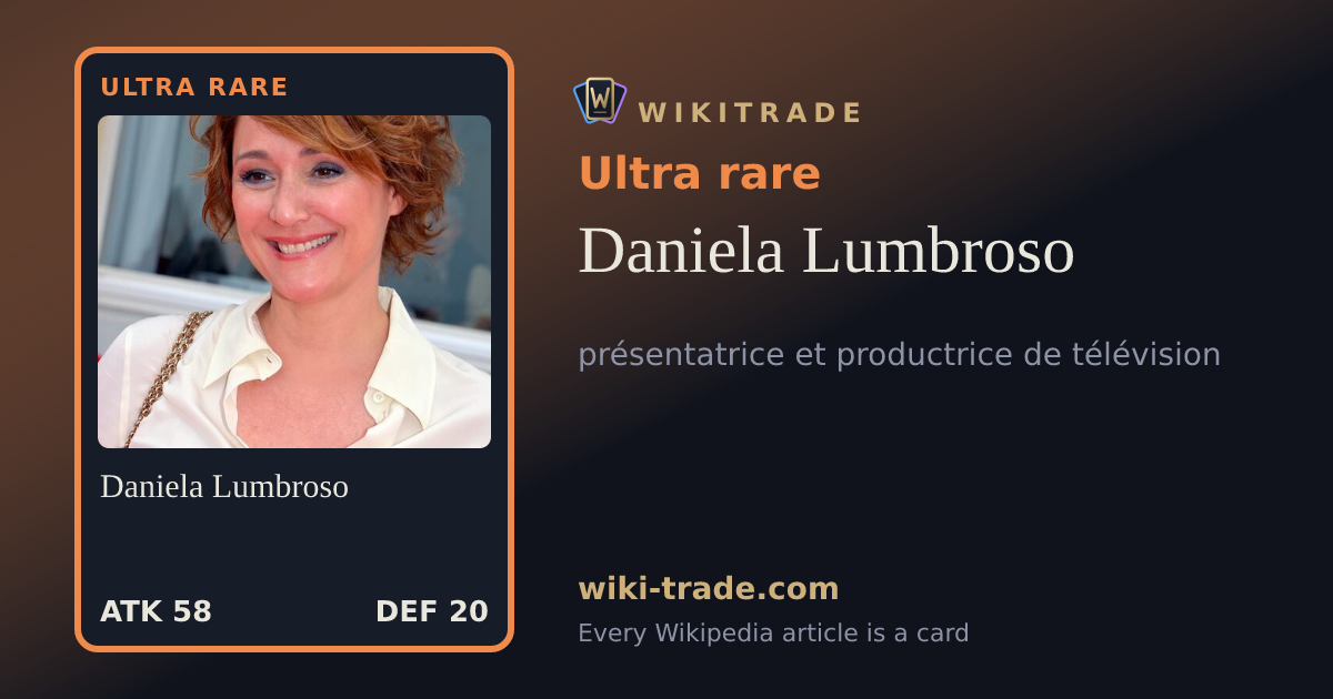 Daniela Lumbroso — Ultra rare card