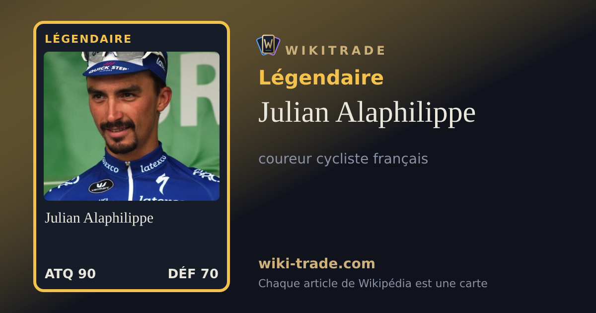 Julian Alaphilippe — carte Légendaire